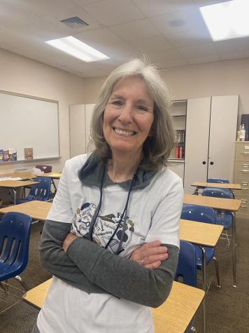 Thinking big. Current BHS English teacher Andrea Delzer is starting to plan how she will keep herself busy during retirement. She has always enjoyed stargazing, and staring this summer, she will have more time to pursue. “I’m always looking up at the sky and stars.”