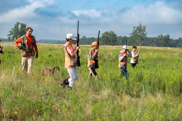 Hunting. Youth Hunting continues to thrive in North Dakota. The ND Game and Fish Department are always trying new ways to get kids involved with the outdoors. 